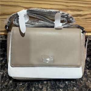 Nine West Taupe Crossbody Bag
